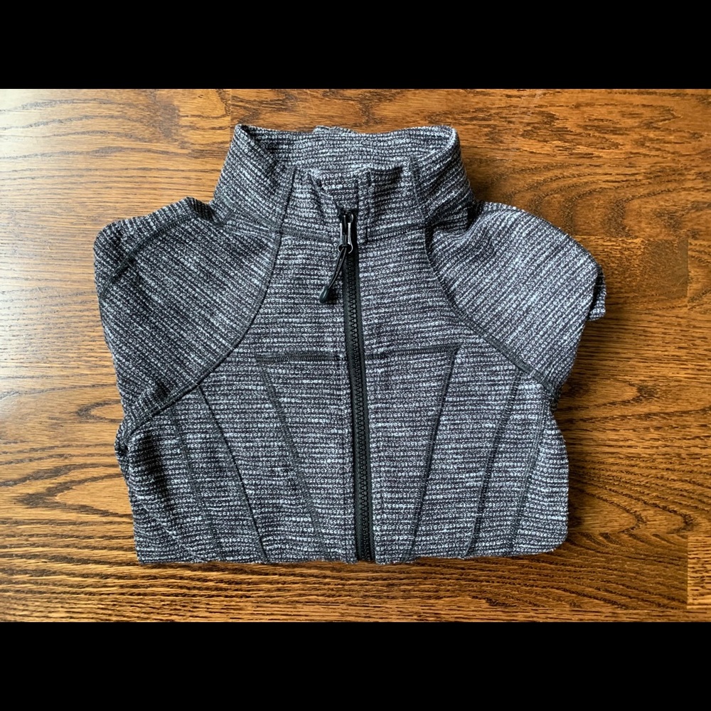 Ivivva Grey Define Sweater Jacket Size 10